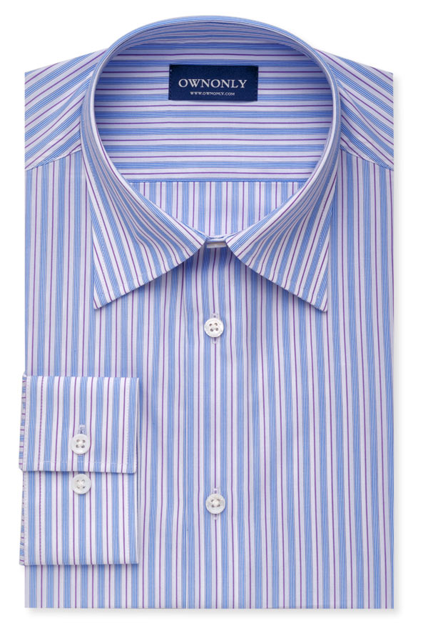 商务条纹衬衫