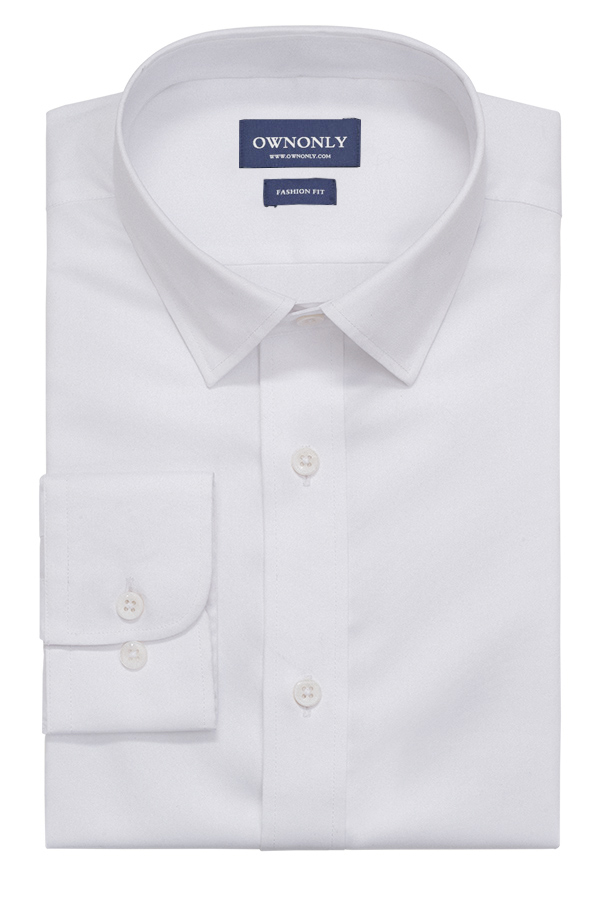 全棉免烫白衬衫